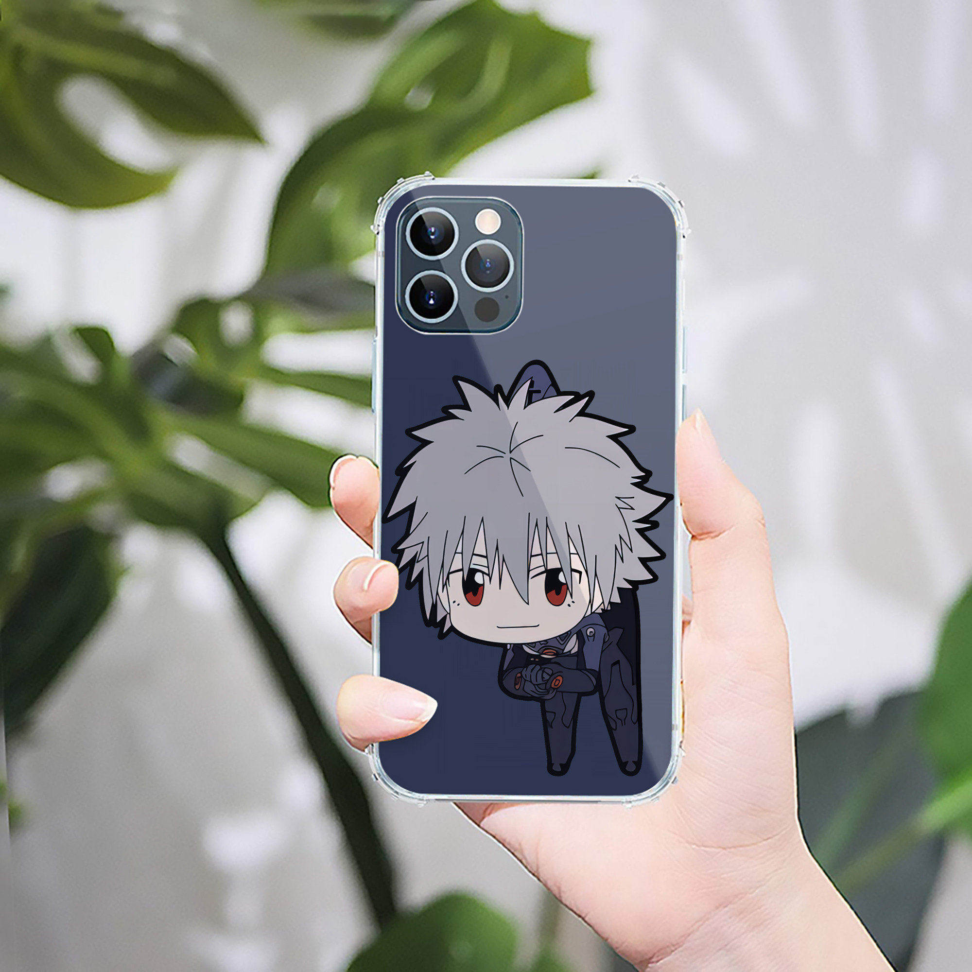 （画像用） EVA 新世紀エヴァンゲリオン 【iPhone 12シリーズ対応】透明スマホケース（クリアソフトケース）